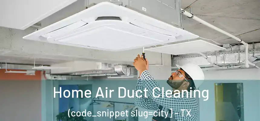  Home Air Duct Cleaning (code_snippet slug=city] - TX